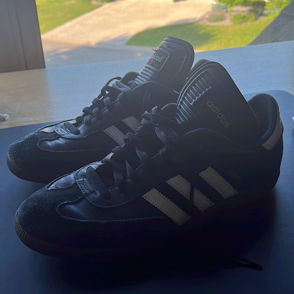 Classic Adidas Sambas Black Leather “Blokecore”